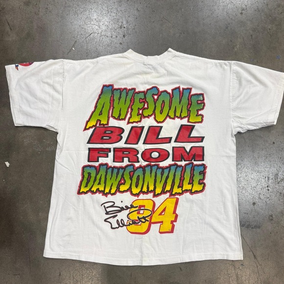Awesome Bill From Dawsonville 94 NASCAR Racing T Shirt Men's - Picture 4 of 4